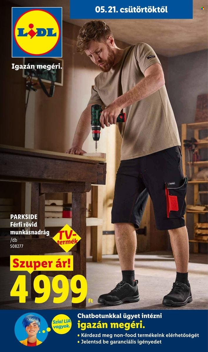 Lidl akciós újságok - 2026.05.21 - 2026.05.27. Oldal 1