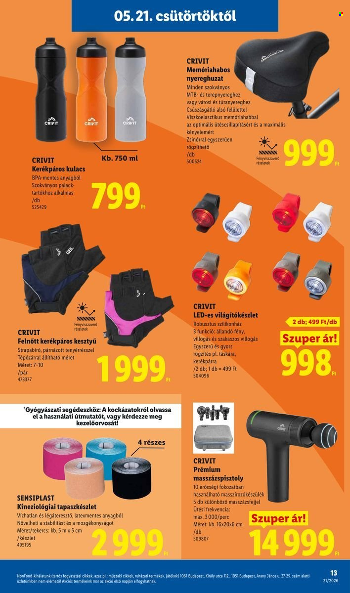 Lidl akciós újságok - 2026.05.21 - 2026.05.27. Oldal 13