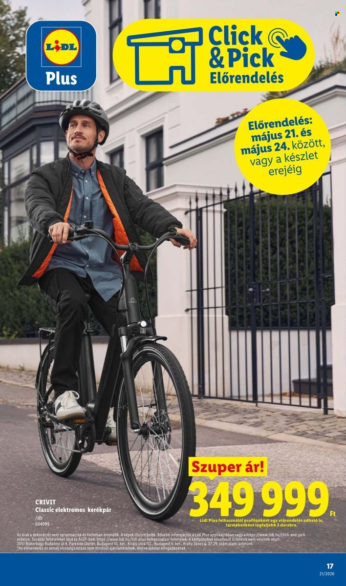 Lidl akciós újságok - 2026.05.21 - 2026.05.27. Oldal 17