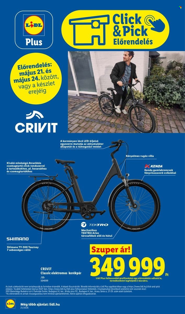 Lidl akciós újságok - 2026.05.21 - 2026.05.27. Oldal 18