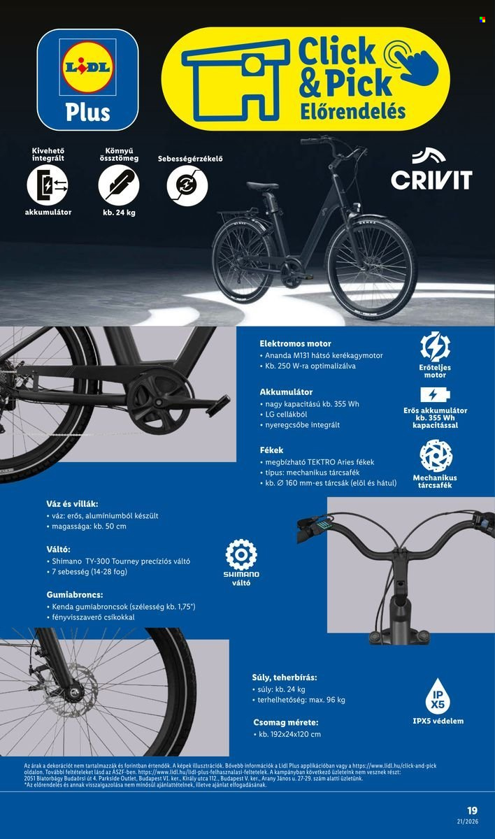 Lidl akciós újságok - 2026.05.21 - 2026.05.27. Oldal 19