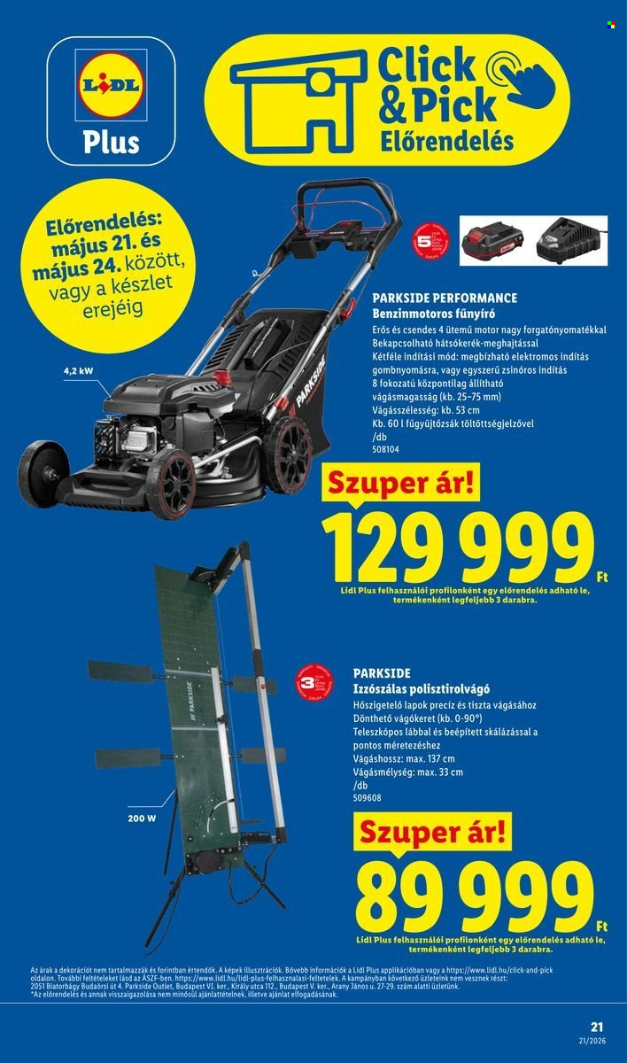 Lidl akciós újságok - 2026.05.21 - 2026.05.27. Oldal 21
