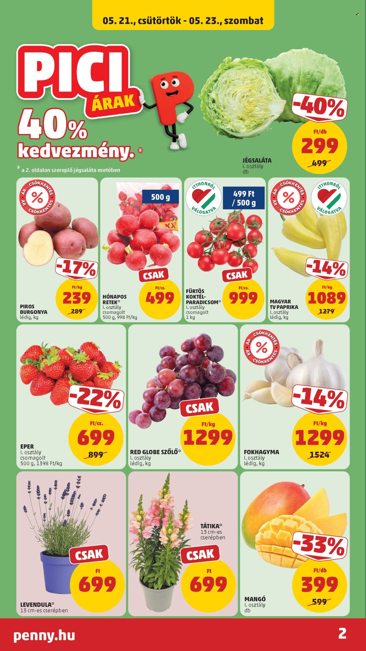 Penny Market akciós újságok - 2026.05.21 - 2026.05.27. Oldal 2