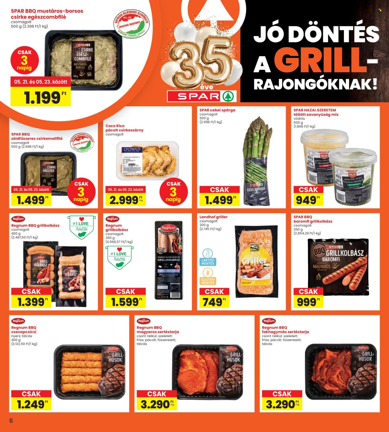 INTERSPAR akciós újságok - 2026.05.21 - 2026.05.27. Oldal 6