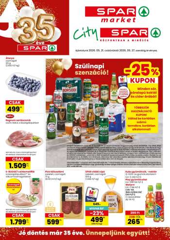 Újság SPAR - 2026.05.21 - 2026.05.27.