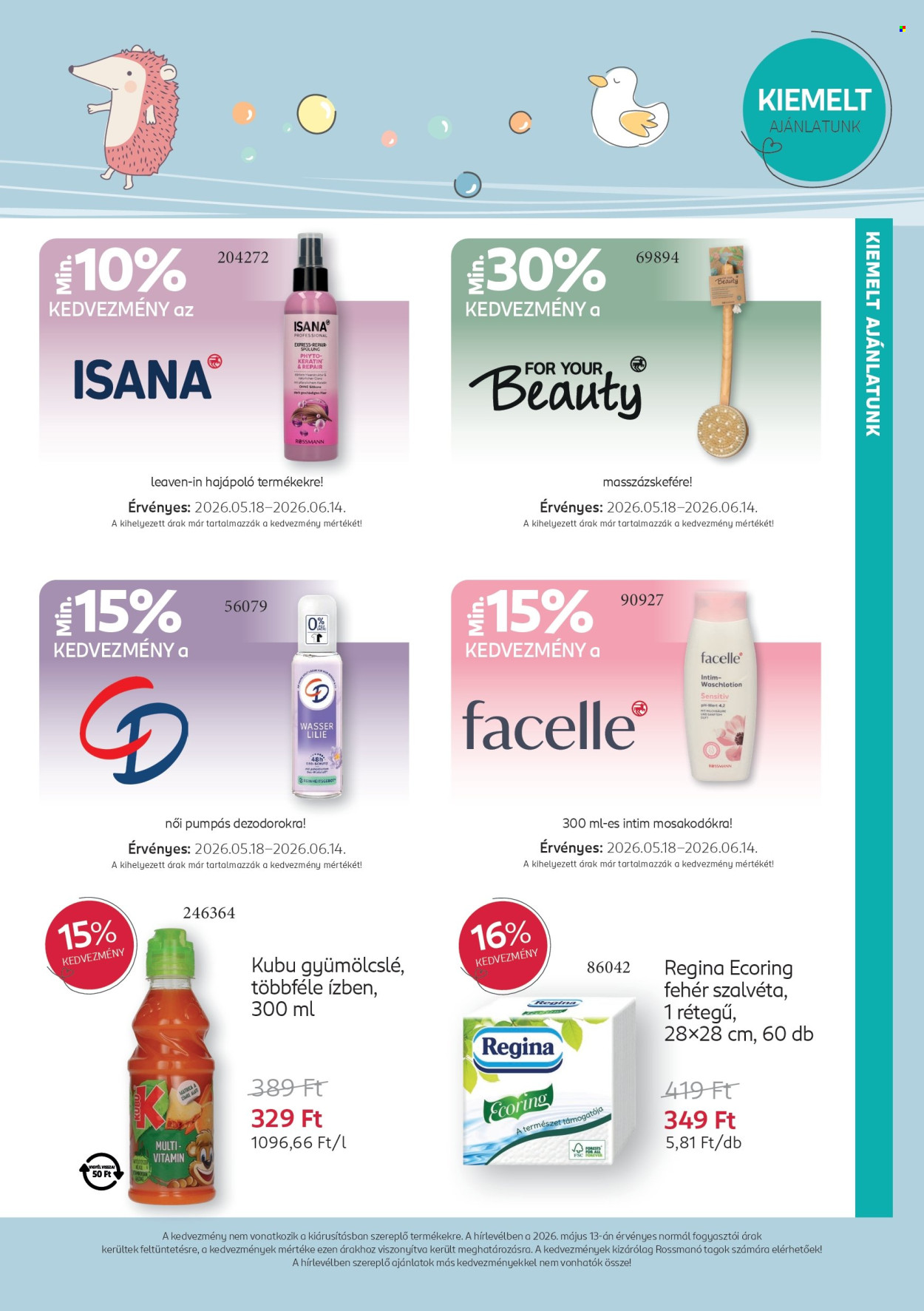 Rossmann akciós újságok - 2026.05.18 - 2026.06.14. Oldal 7