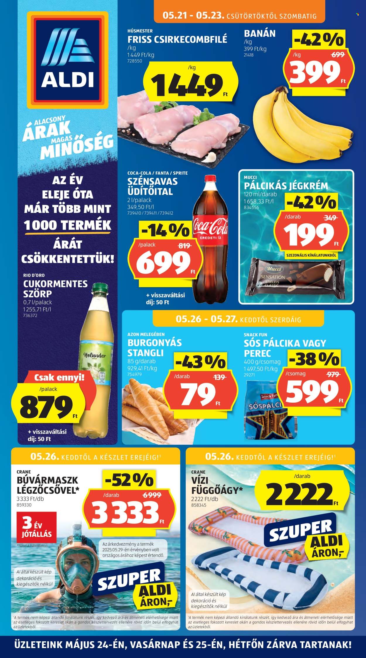 Aldi akciós újságok - 2026.05.21 - 2026.05.27. Oldal 1