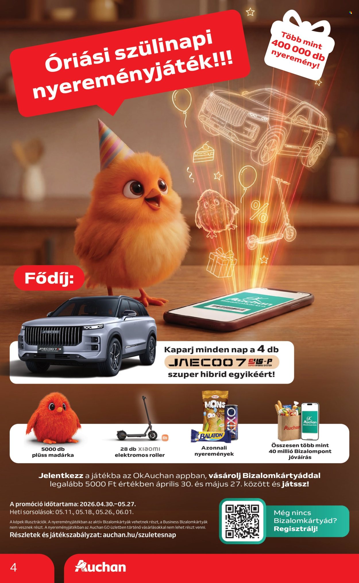 Auchan akciós újságok - 2026.05.21 - 2026.05.27. Oldal 4