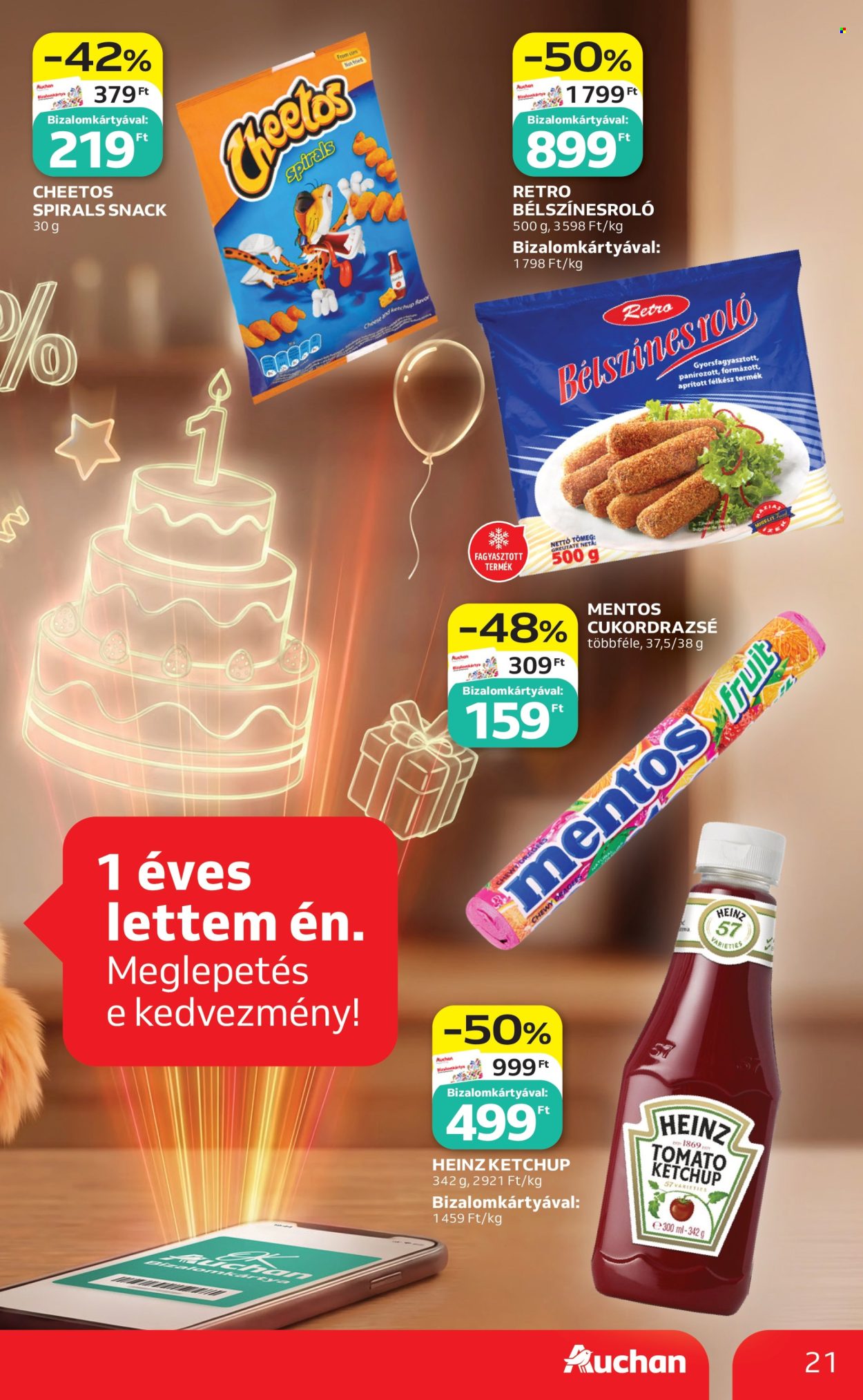 Auchan akciós újságok - 2026.05.21 - 2026.05.27. Oldal 21