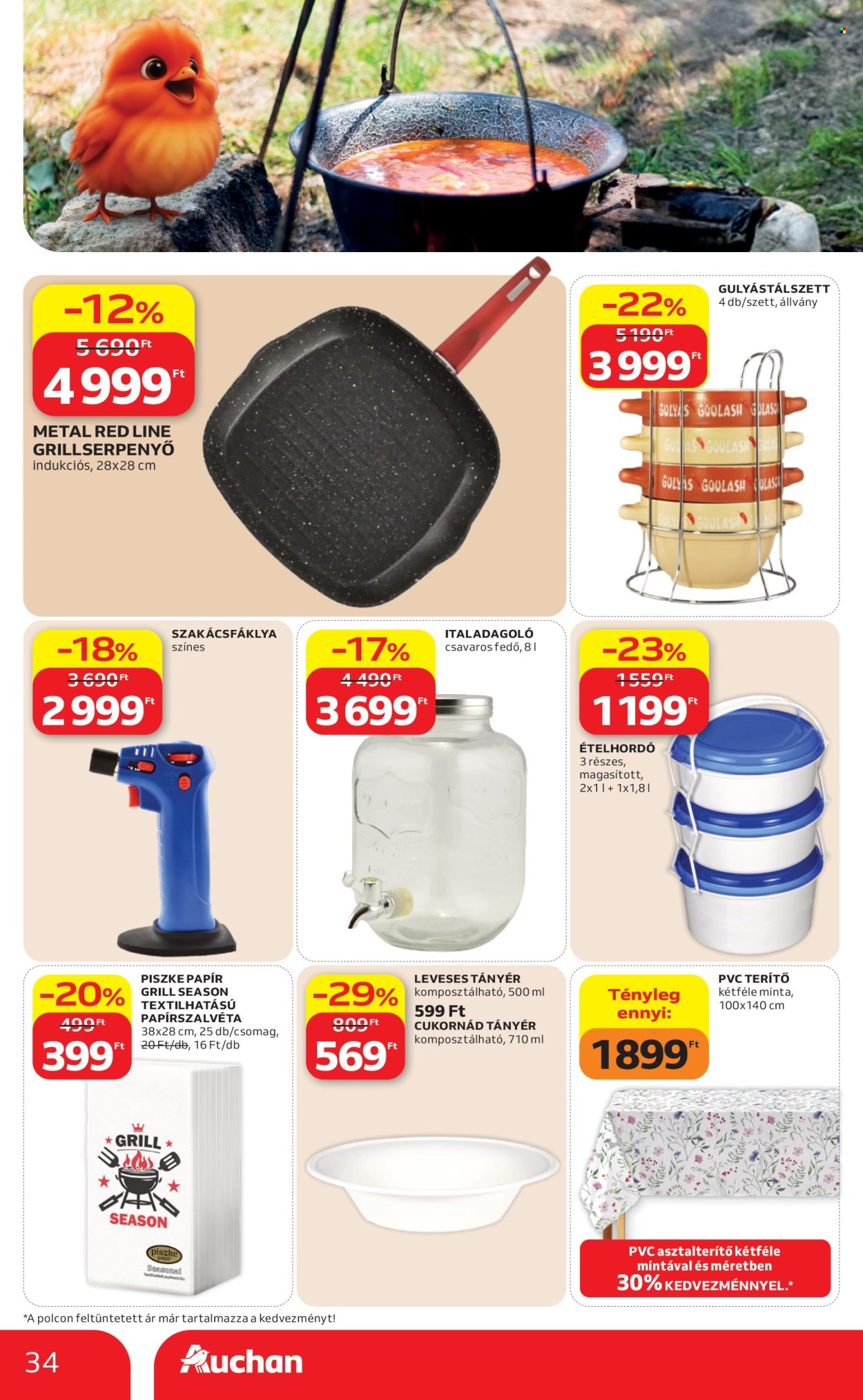 Auchan akciós újságok - 2026.05.21 - 2026.05.27. Oldal 34