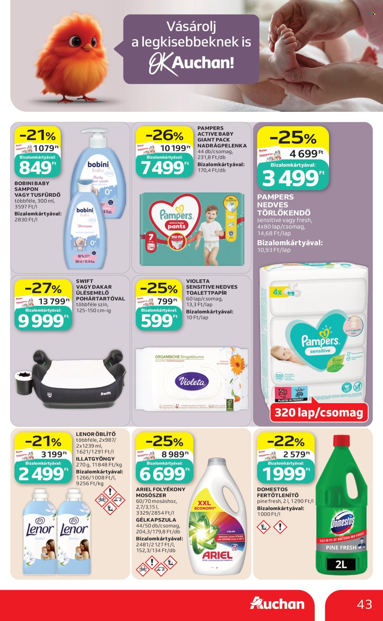 Auchan akciós újságok - 2026.05.21 - 2026.05.27. Oldal 43