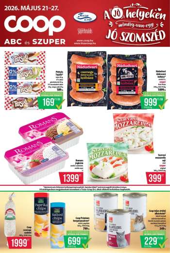 Újság Coop - 2026.05.21 - 2026.05.27.