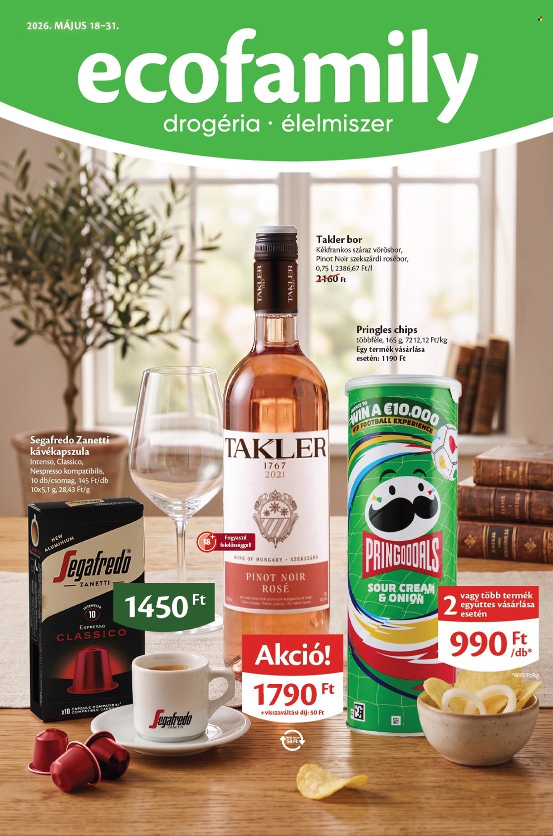 EcoFamily akciós újságok - 2026.05.18 - 2026.05.31. Oldal 1