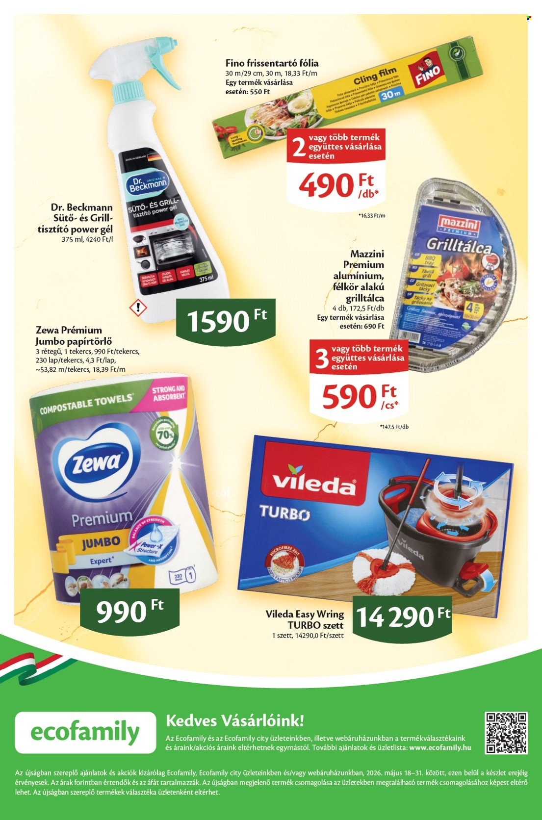 EcoFamily akciós újságok - 2026.05.18 - 2026.05.31. Oldal 14