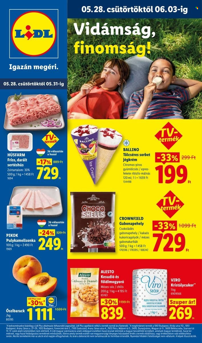 Lidl akciós újságok - 2026.05.28 - 2026.06.03. Oldal 1