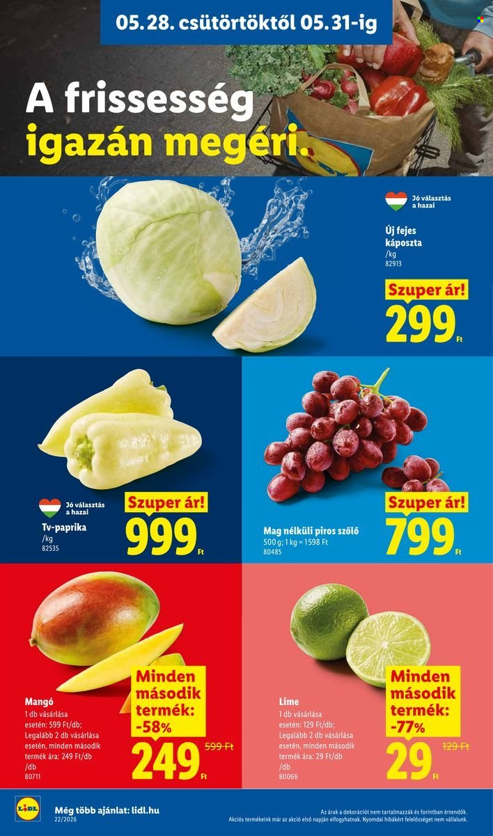 Lidl akciós újságok - 2026.05.28 - 2026.06.03. Oldal 6
