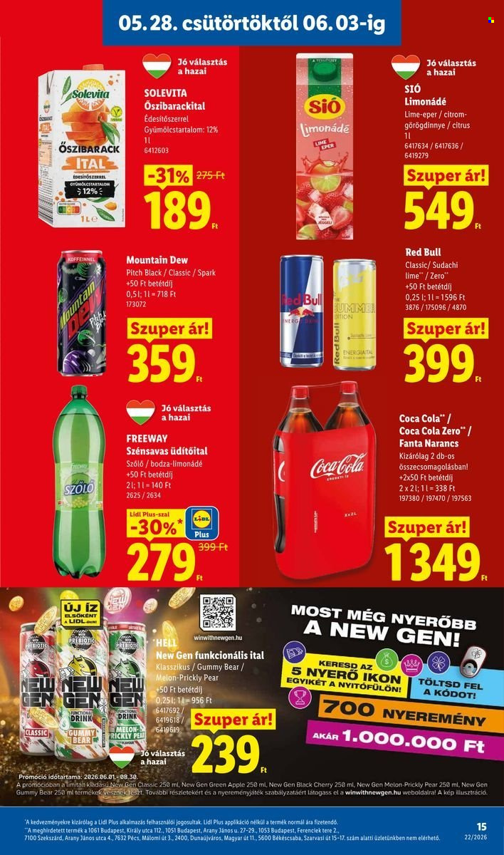 Lidl akciós újságok - 2026.05.28 - 2026.06.03. Oldal 15