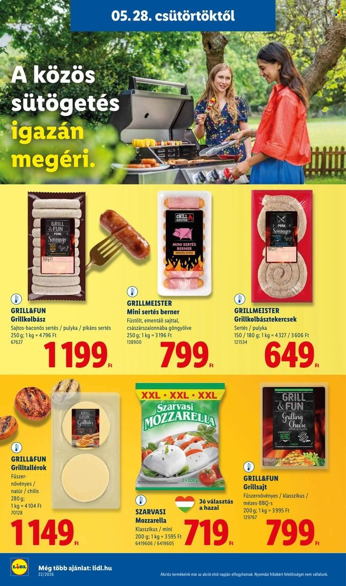 Lidl akciós újságok - 2026.05.28 - 2026.06.03. Oldal 26