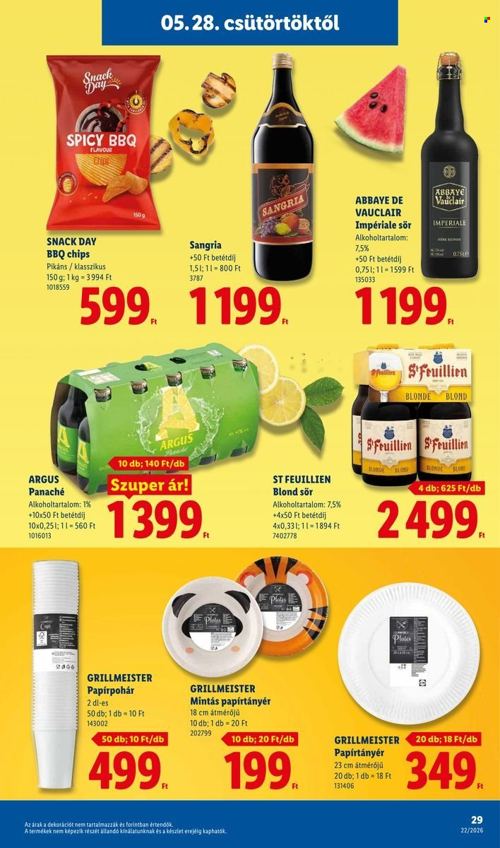Lidl akciós újságok - 2026.05.28 - 2026.06.03. Oldal 29