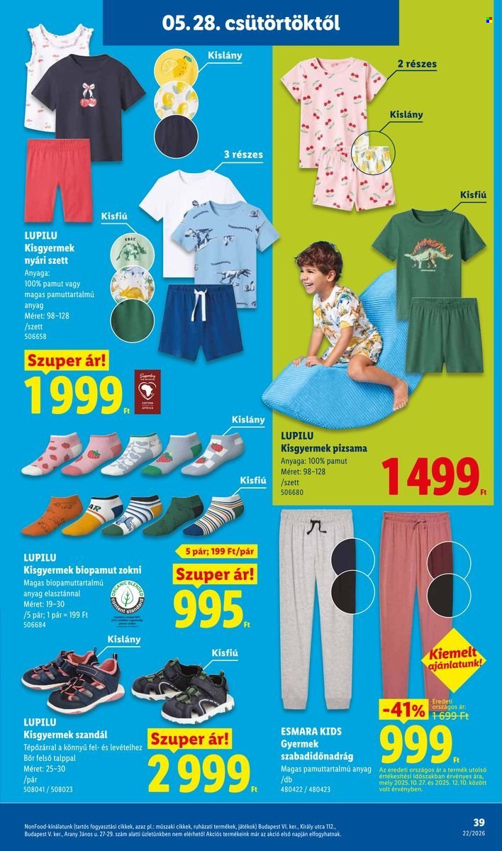 Lidl akciós újságok - 2026.05.28 - 2026.06.03. Oldal 39