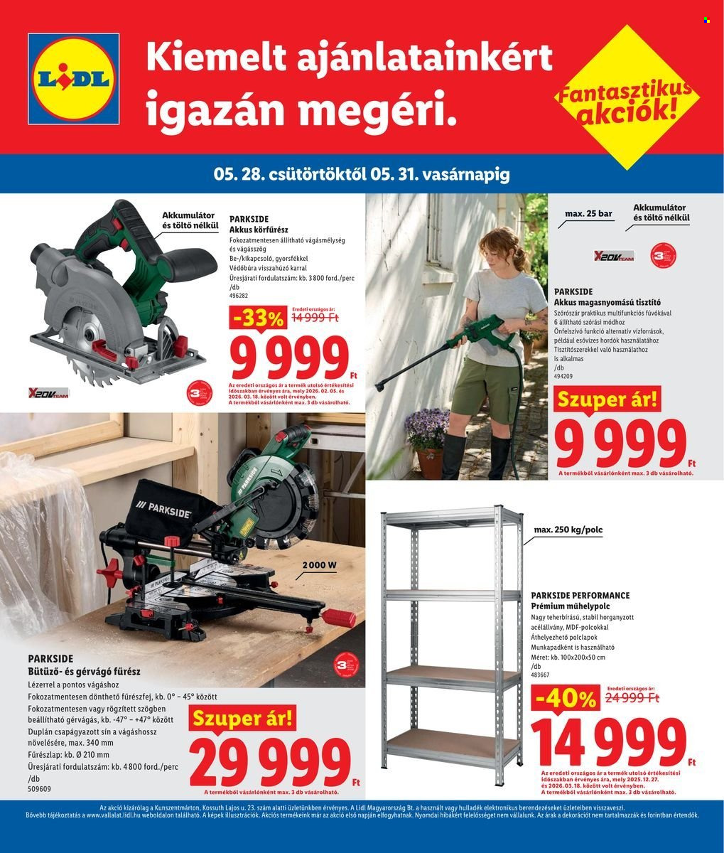 Lidl akciós újságok - 2026.05.28 - 2026.05.31. Oldal 4