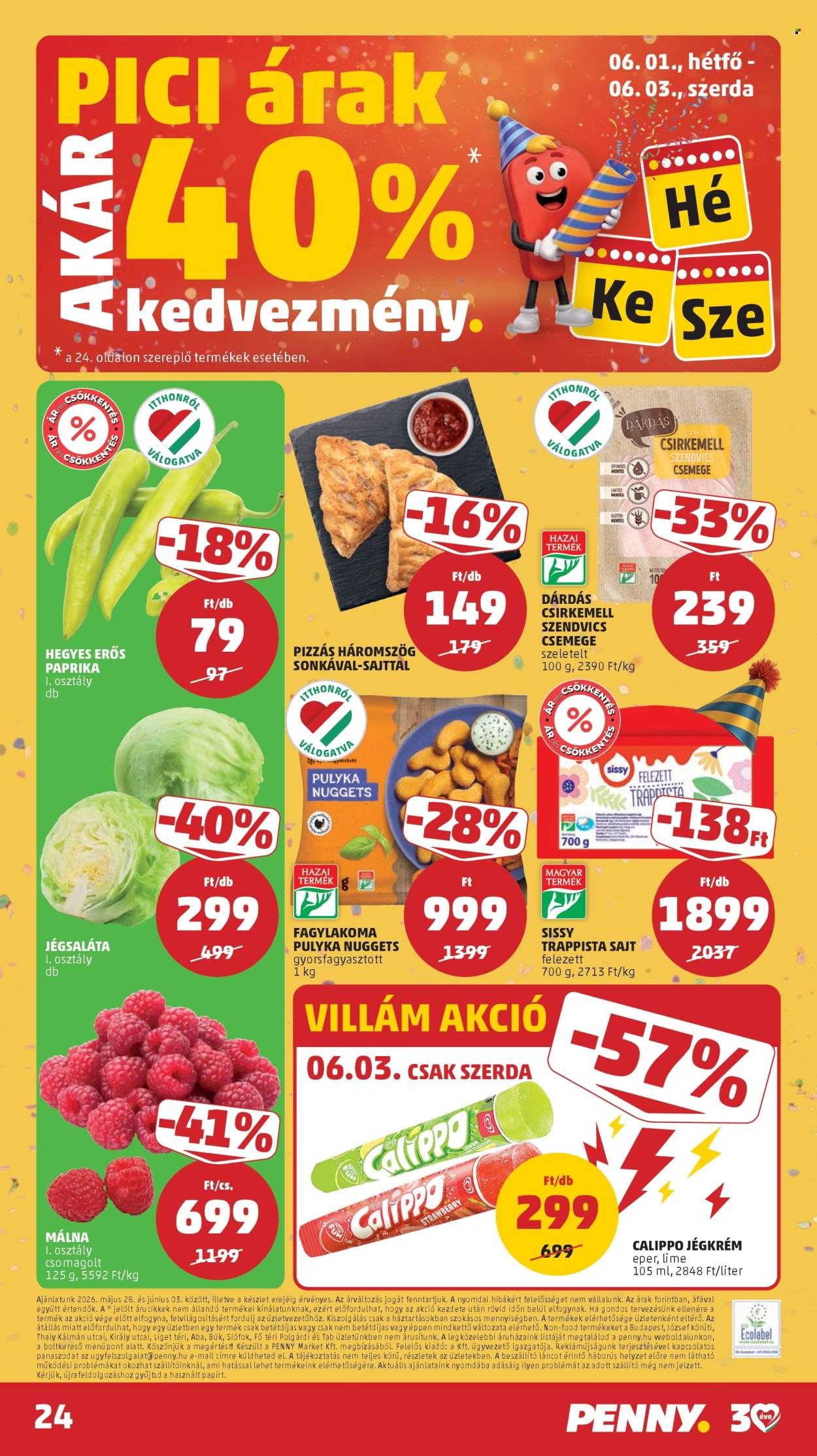 Penny Market akciós újságok - 2026.05.28 - 2026.06.03. Oldal 28