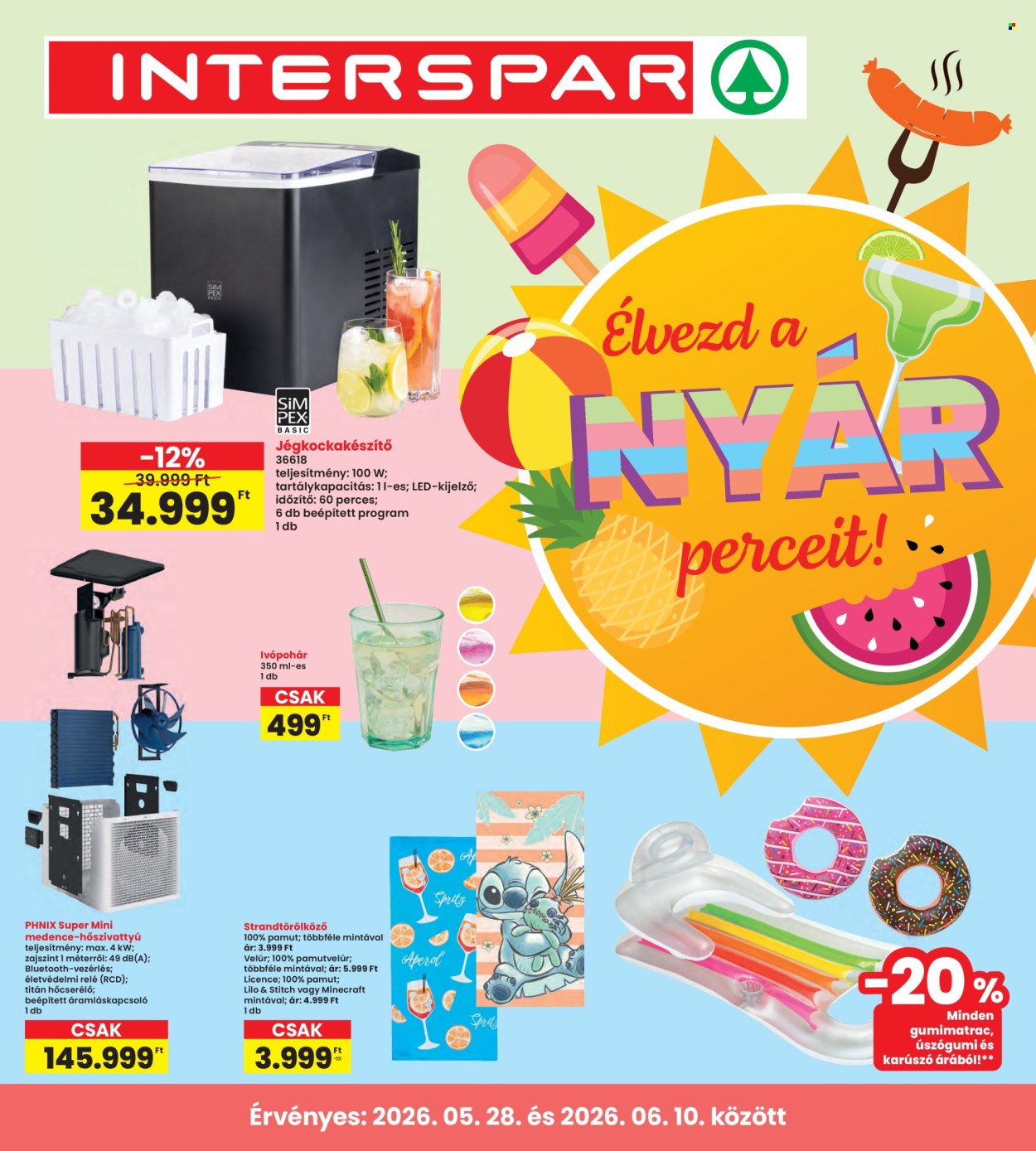INTERSPAR akciós újságok - 2026.05.28 - 2026.06.10. Oldal 1