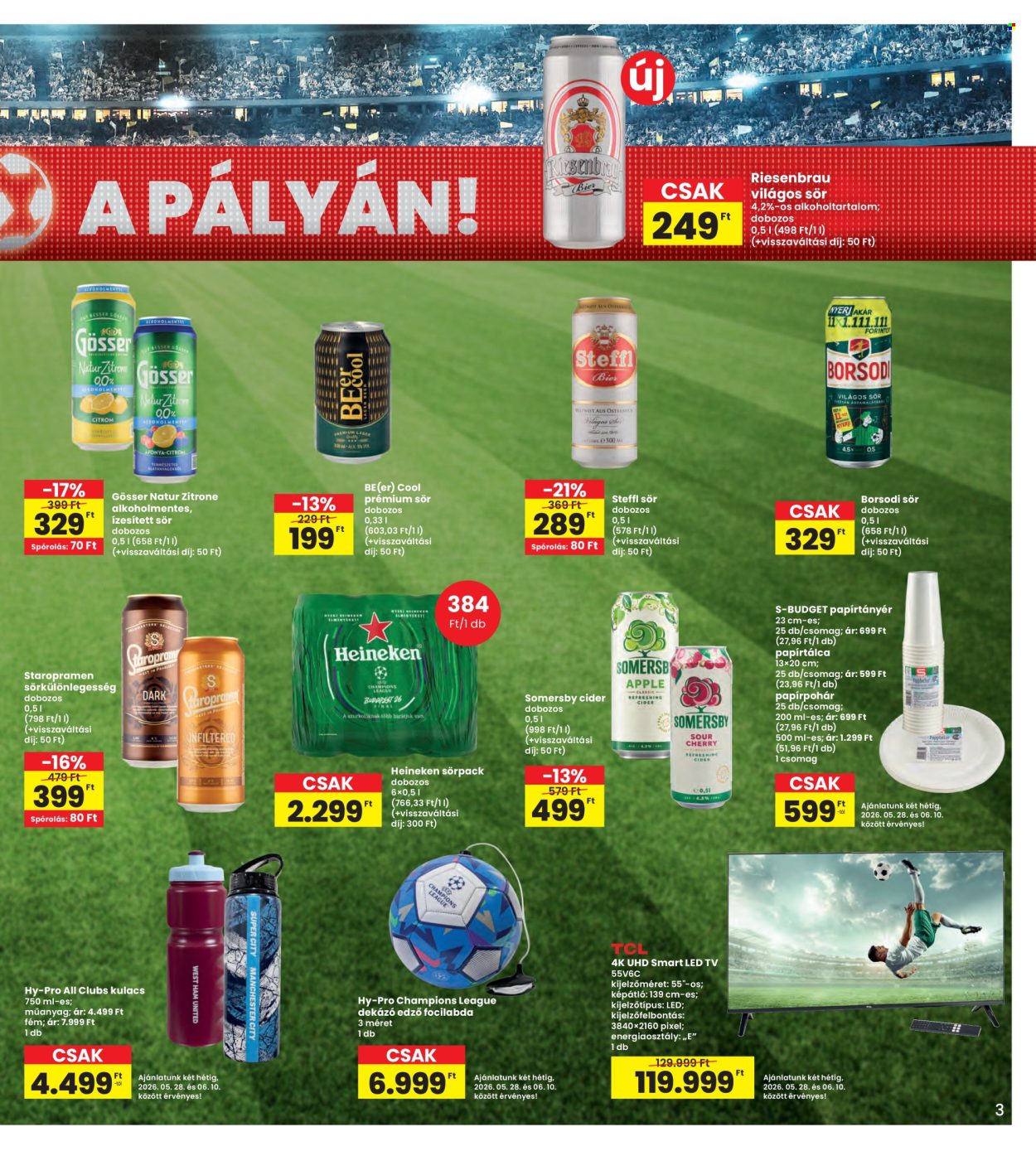 INTERSPAR akciós újságok - 2026.05.28 - 2026.06.03. Oldal 3