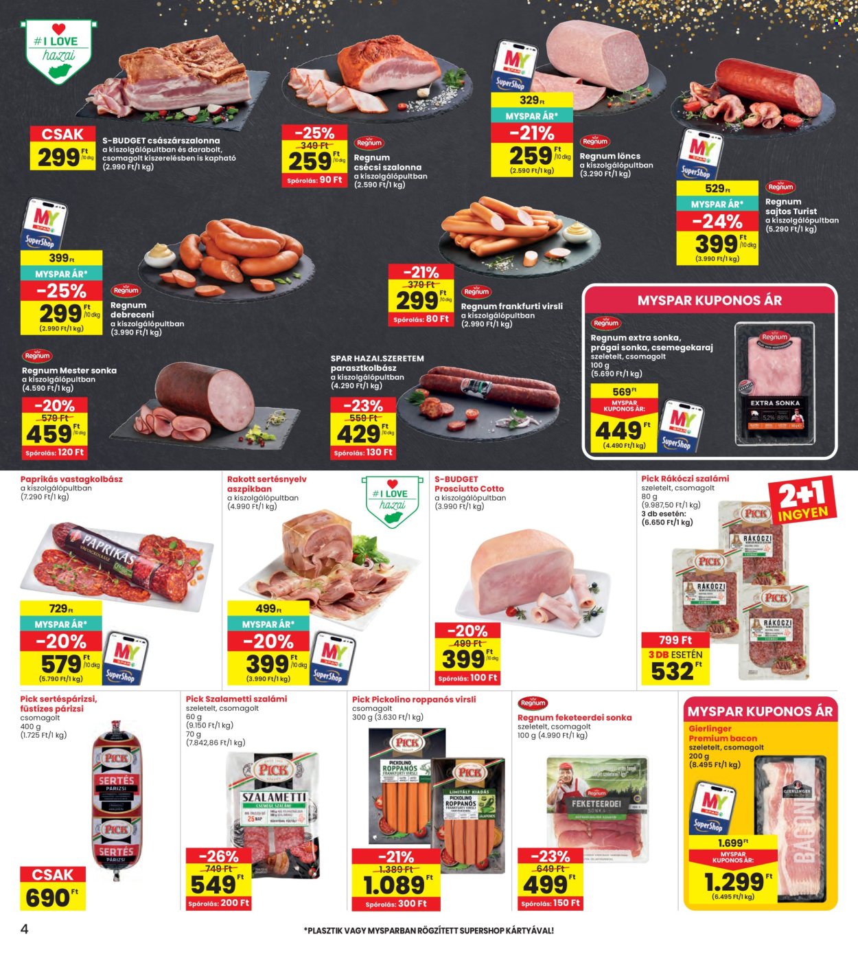 INTERSPAR akciós újságok - 2026.05.28 - 2026.06.03. Oldal 4