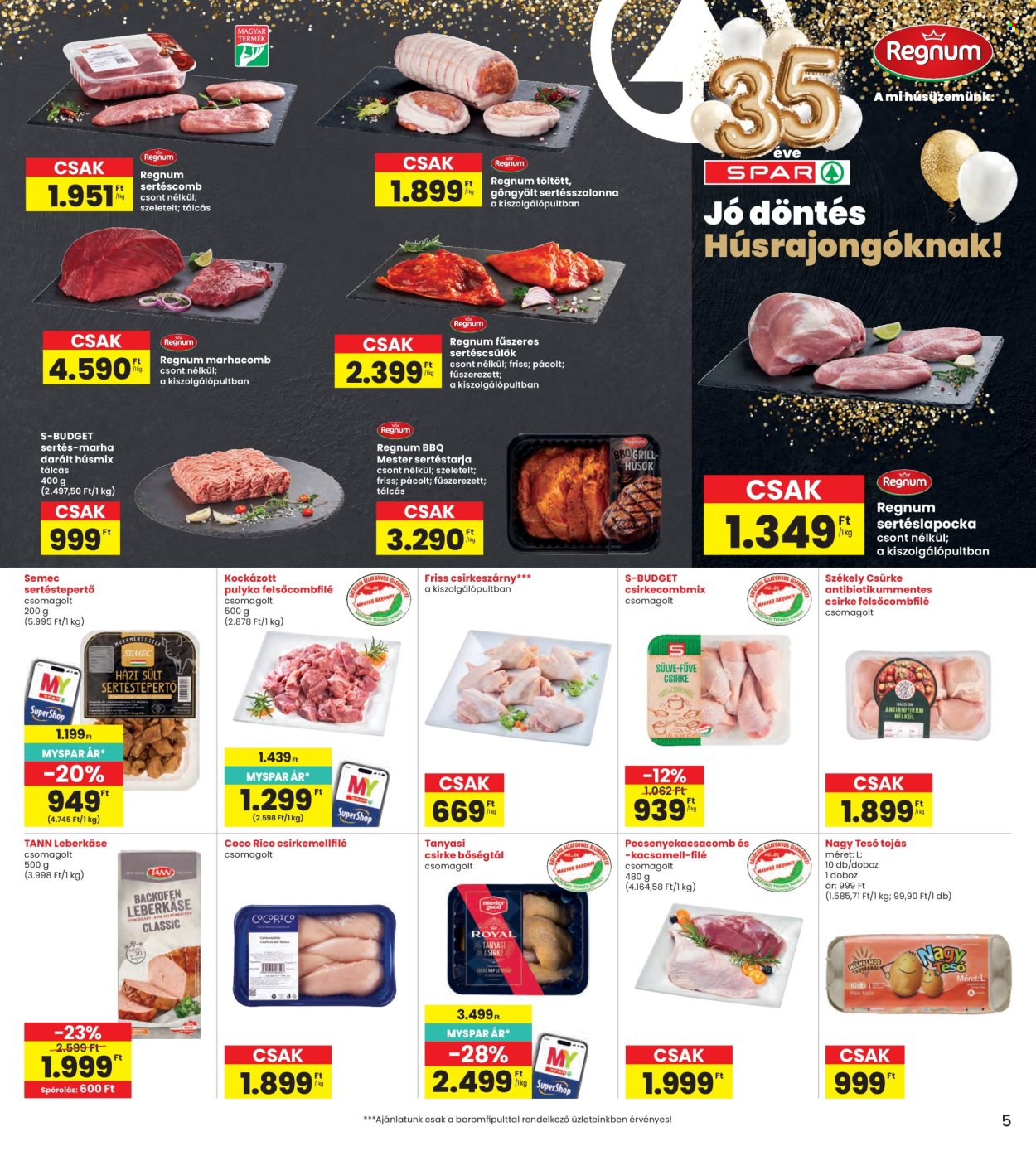 INTERSPAR akciós újságok - 2026.05.28 - 2026.06.03. Oldal 5