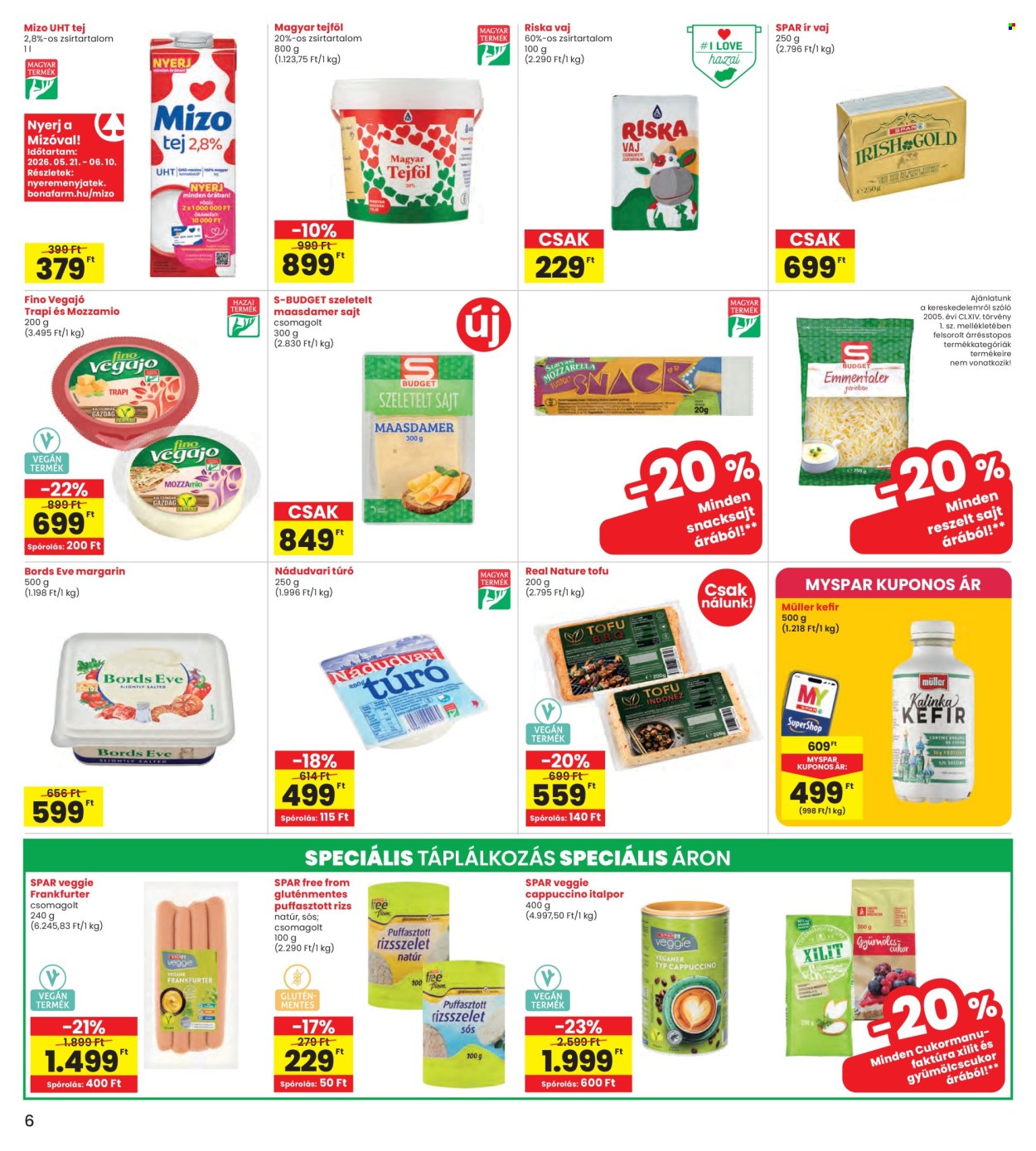 INTERSPAR akciós újságok - 2026.05.28 - 2026.06.03. Oldal 6
