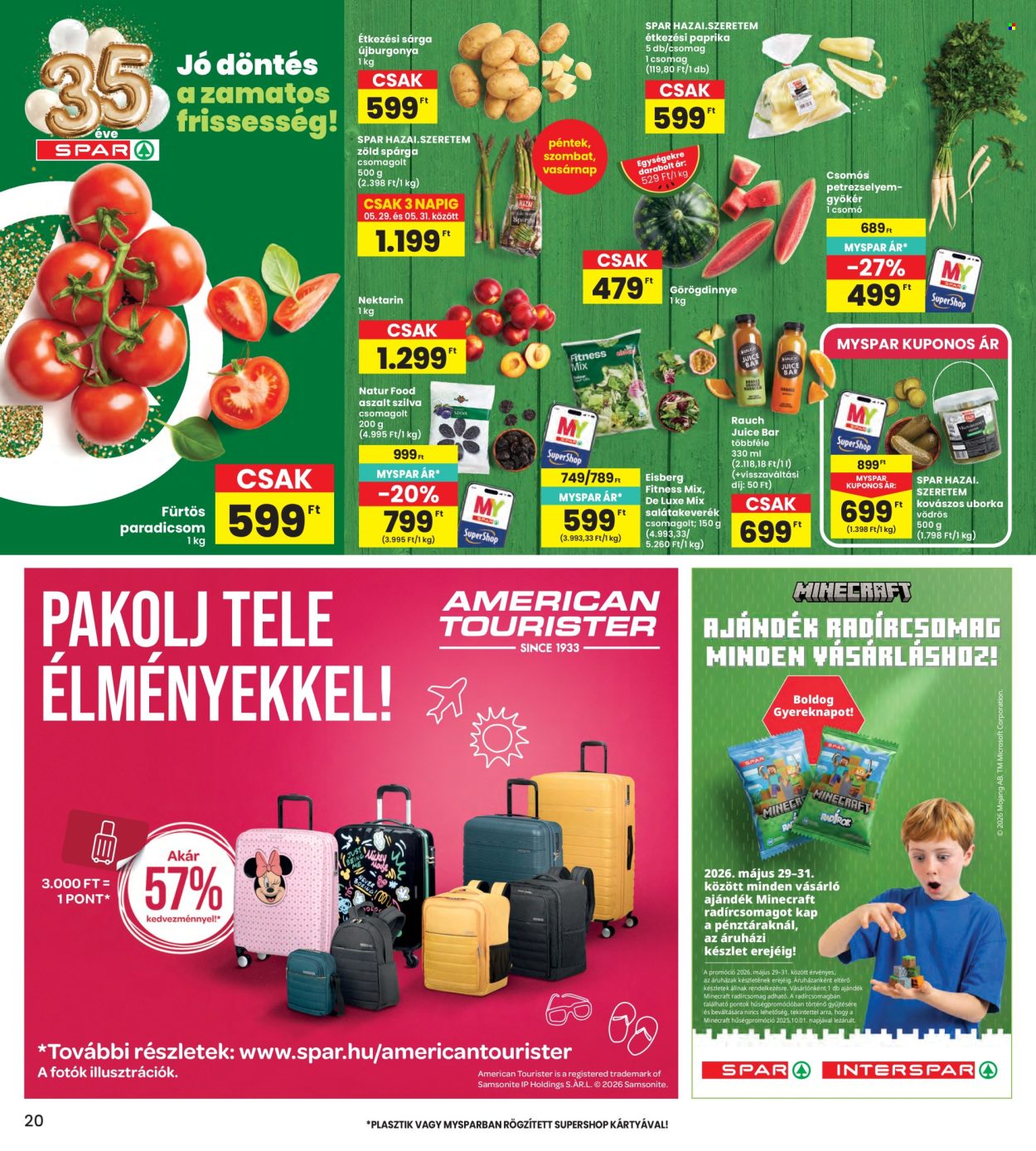 INTERSPAR akciós újságok - 2026.05.28 - 2026.06.03. Oldal 20