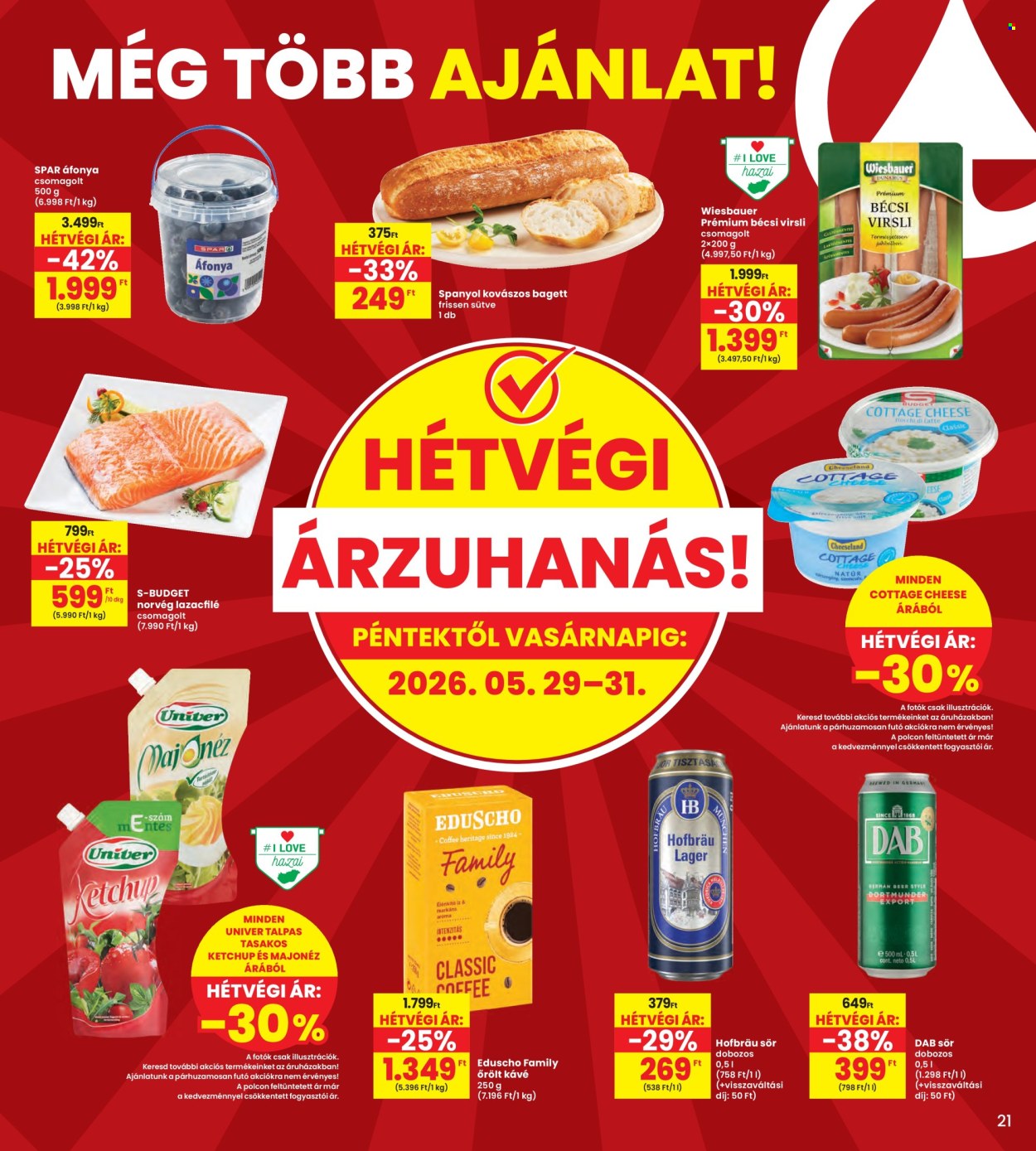 INTERSPAR akciós újságok - 2026.05.28 - 2026.06.03. Oldal 21