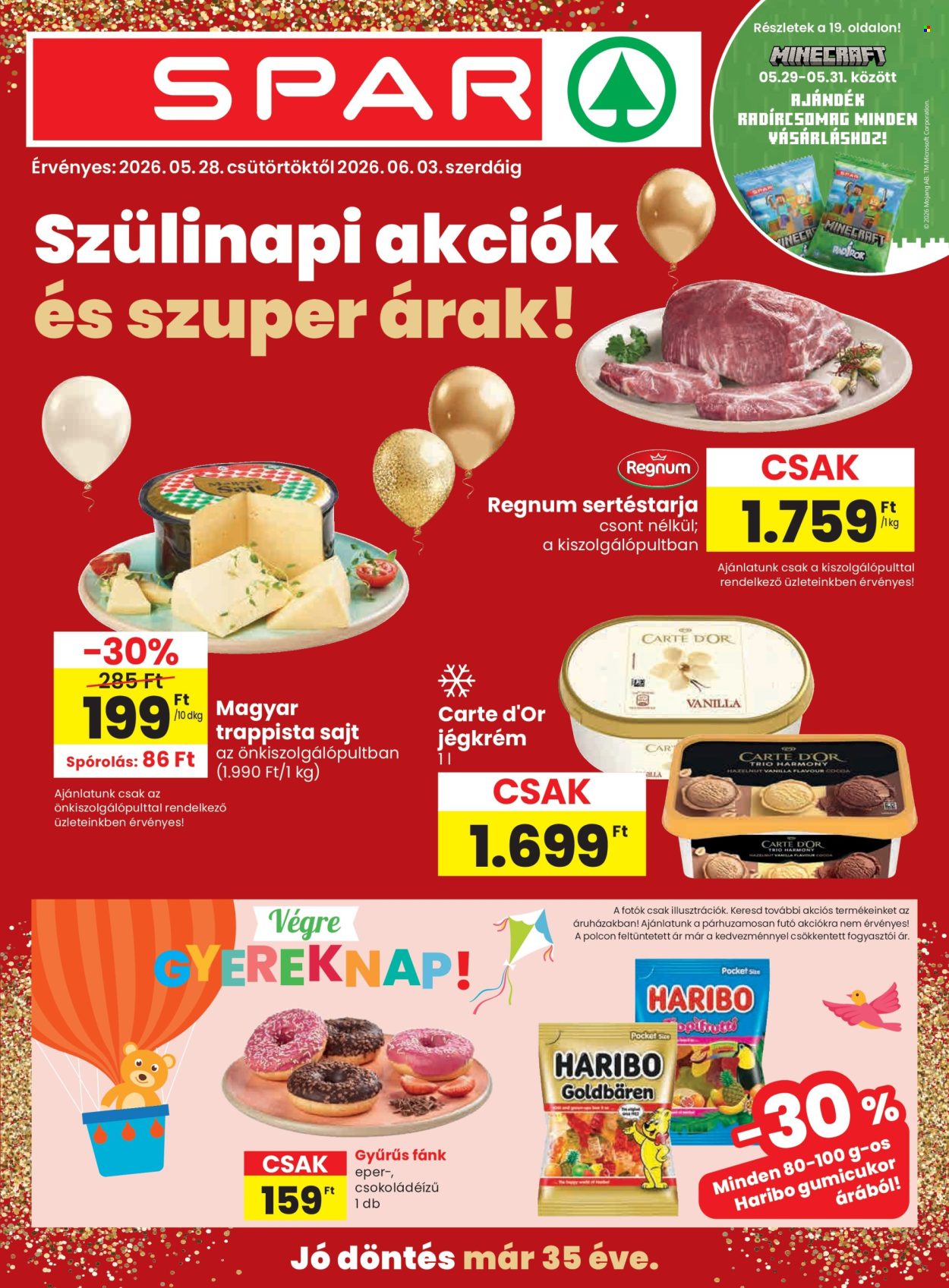 SPAR akciós újságok - 2026.05.28 - 2026.06.03. Oldal 1