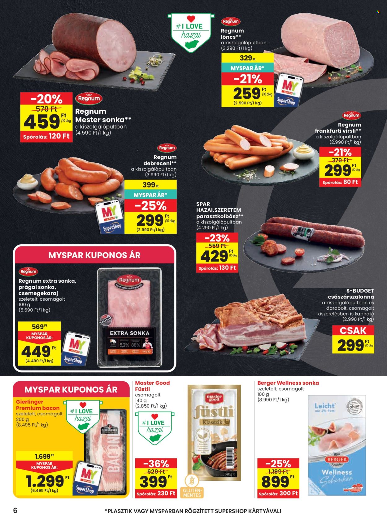 SPAR akciós újságok - 2026.05.28 - 2026.06.03. Oldal 6