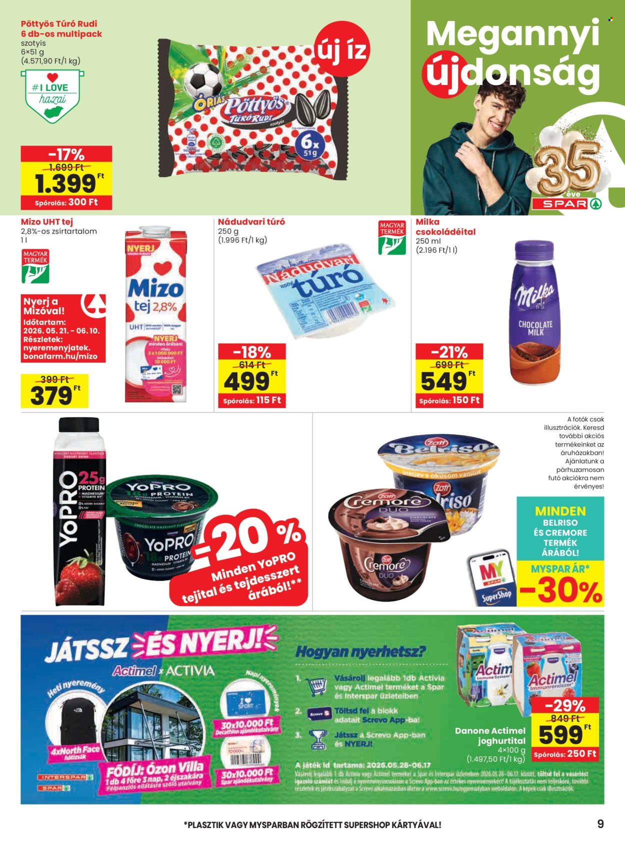 SPAR akciós újságok - 2026.05.28 - 2026.06.03. Oldal 9