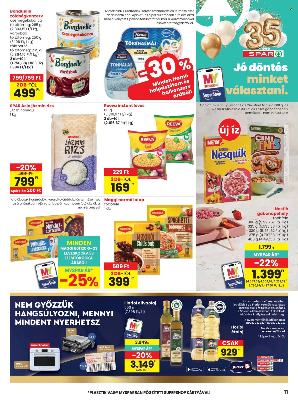 SPAR akciós újságok - 2026.05.28 - 2026.06.03. Oldal 11