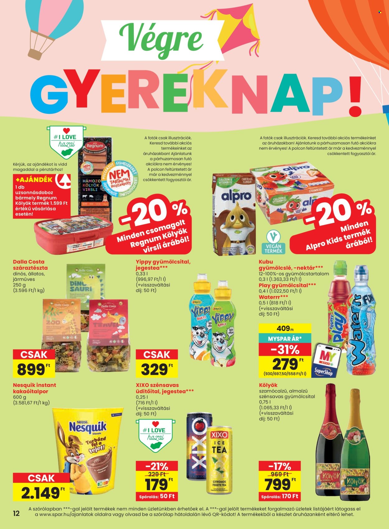 SPAR akciós újságok - 2026.05.28 - 2026.06.03. Oldal 12