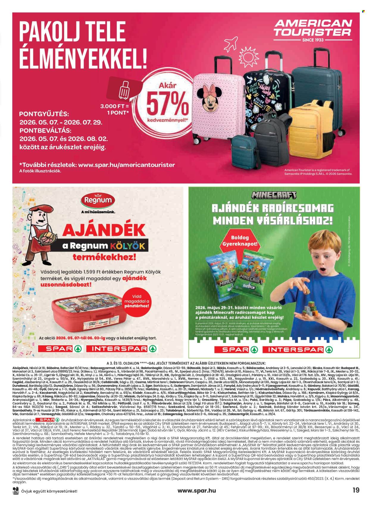 SPAR akciós újságok - 2026.05.28 - 2026.06.03. Oldal 19