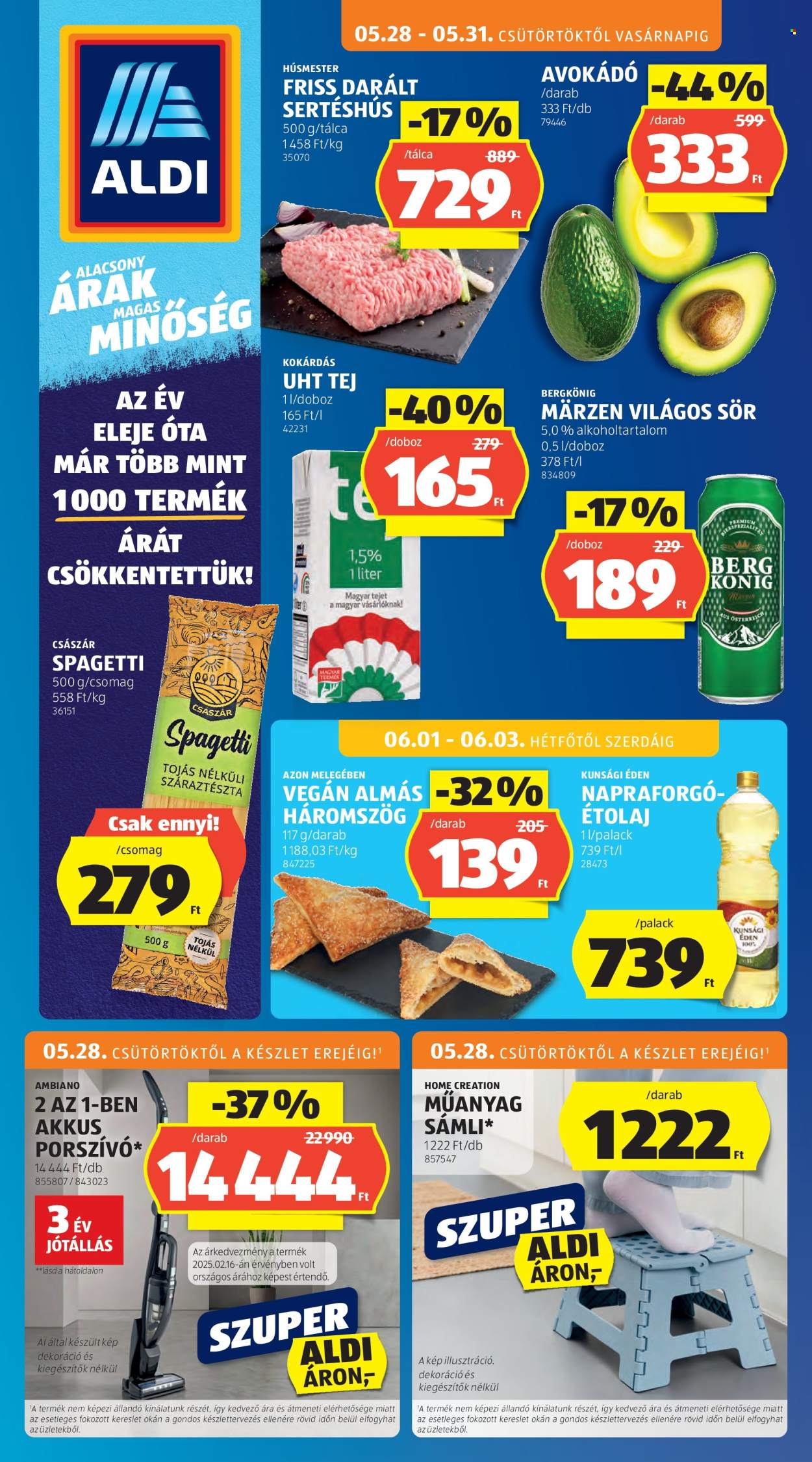 Aldi akciós újságok - 2026.05.28 - 2026.06.03. Oldal 1