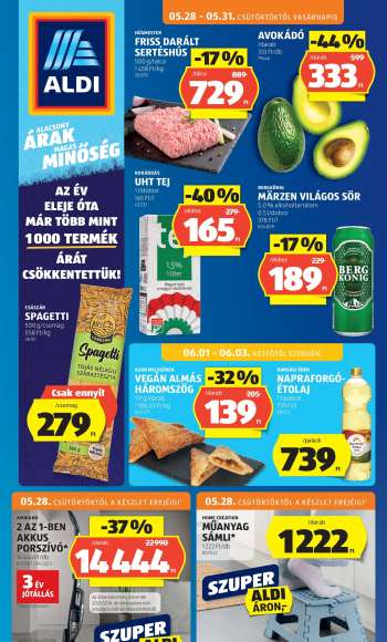 Újság Aldi - 2026.05.28 - 2026.06.03.