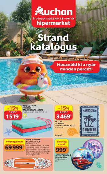 Újság Auchan - 2026.05.28 - 2026.06.10.