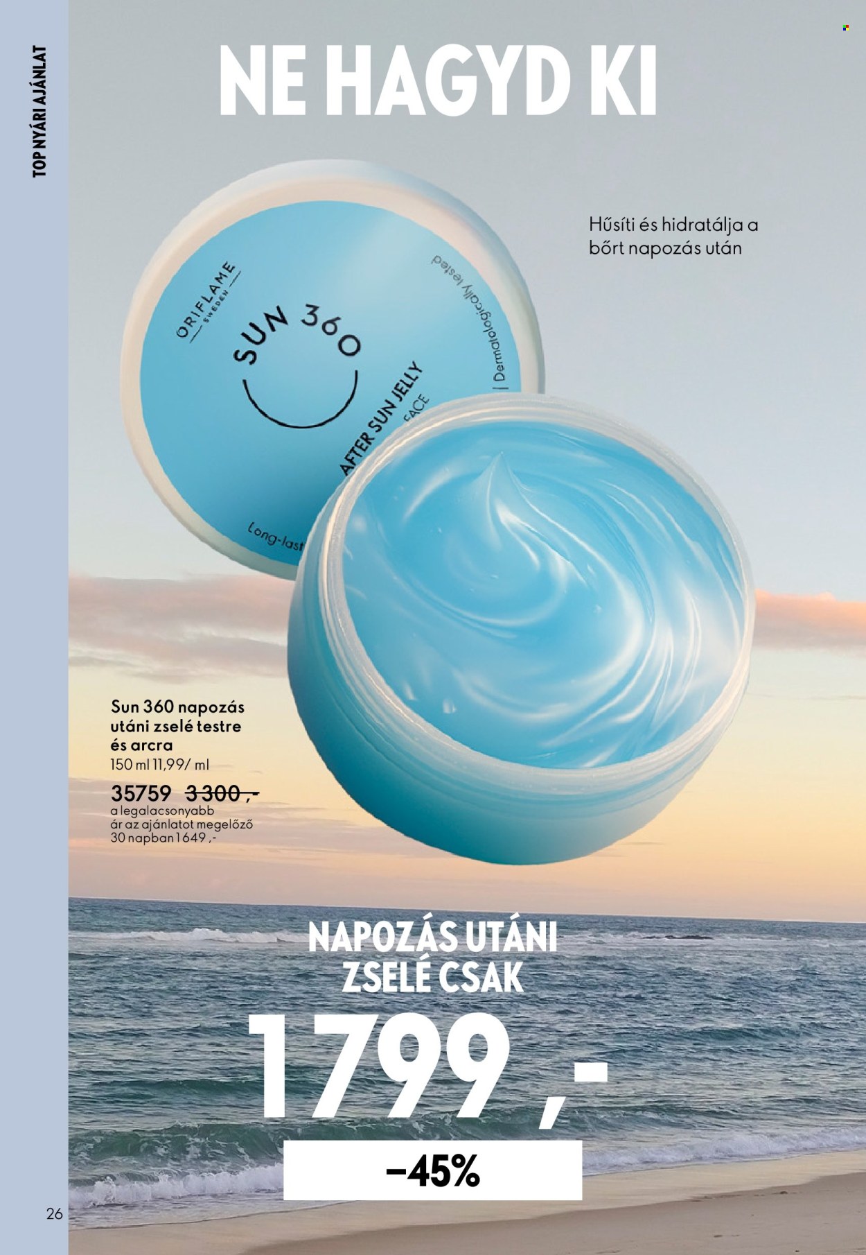 Oriflame akciós újságok - 2026.05.27 - 2026.06.16. Oldal 26