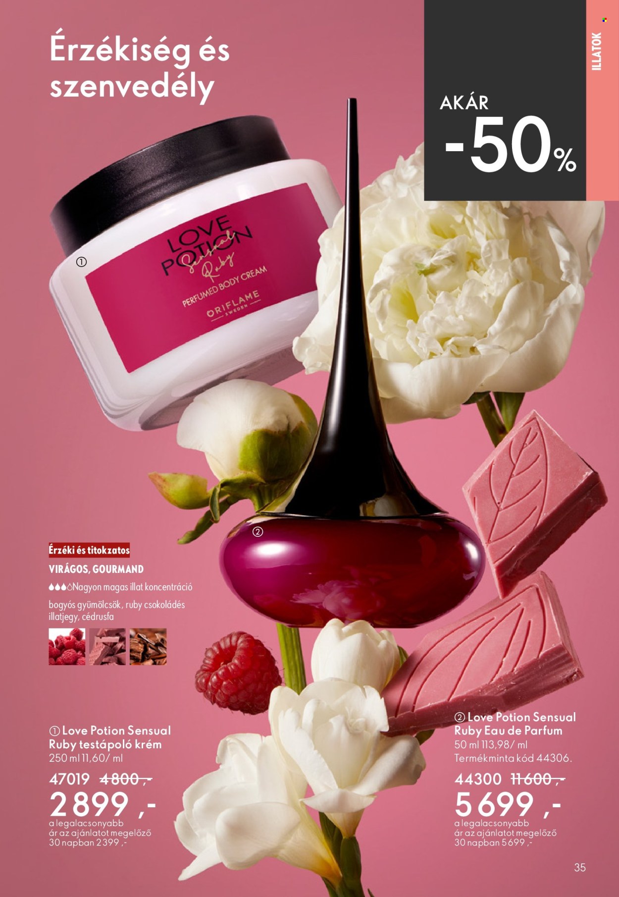 Oriflame akciós újságok - 2026.05.27 - 2026.06.16. Oldal 35