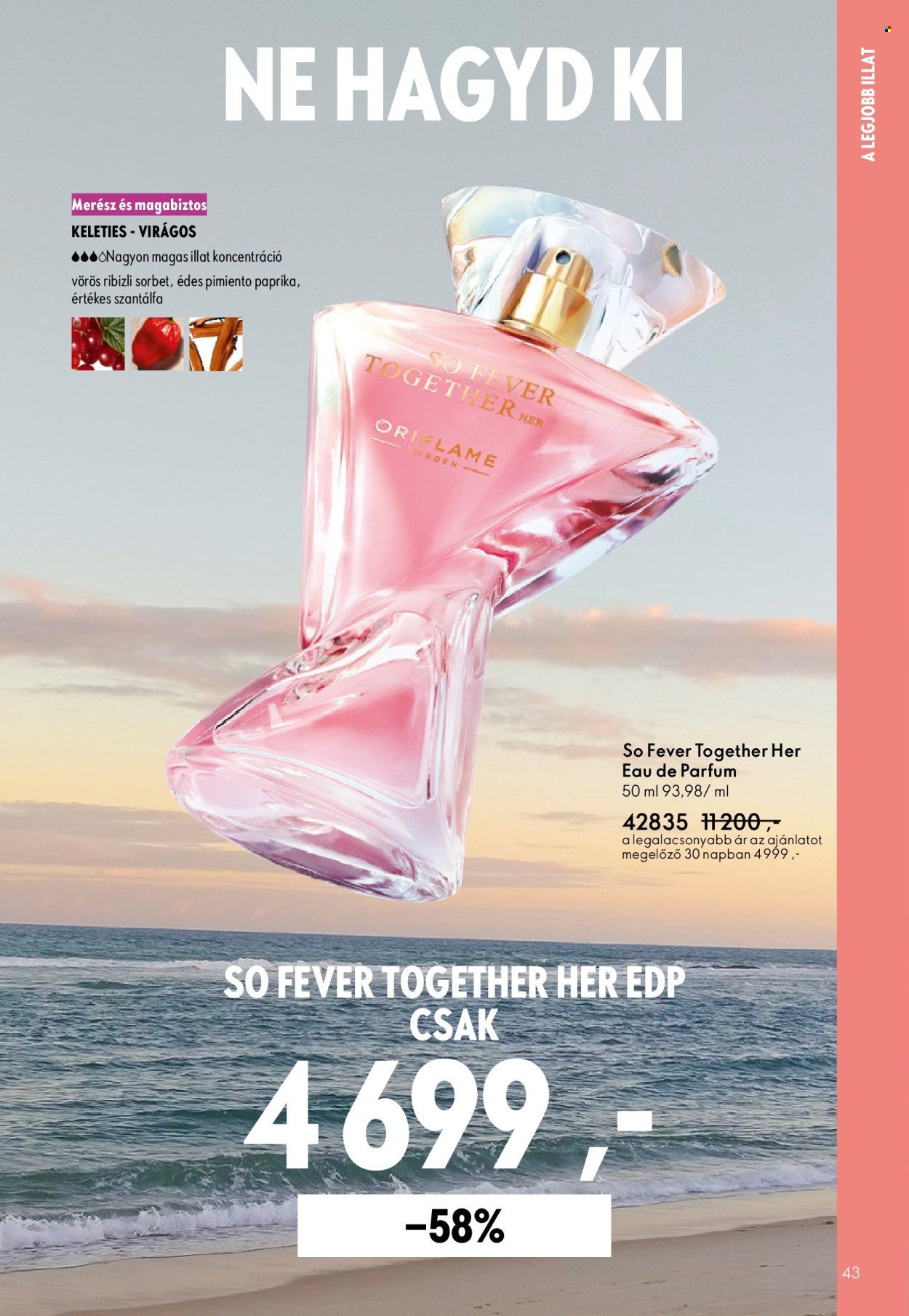 Oriflame akciós újságok - 2026.05.27 - 2026.06.16. Oldal 43