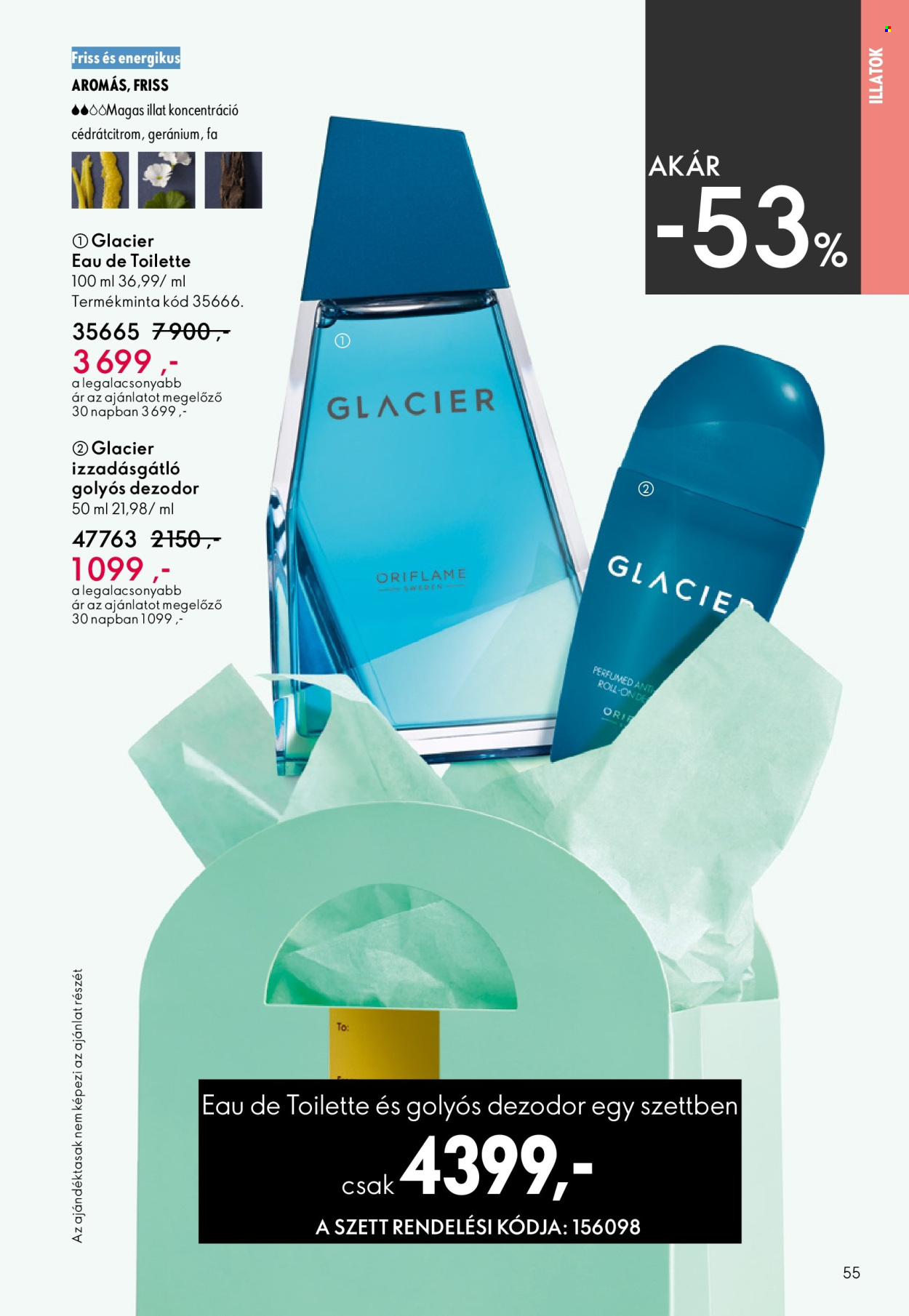 Oriflame akciós újságok - 2026.05.27 - 2026.06.16. Oldal 55