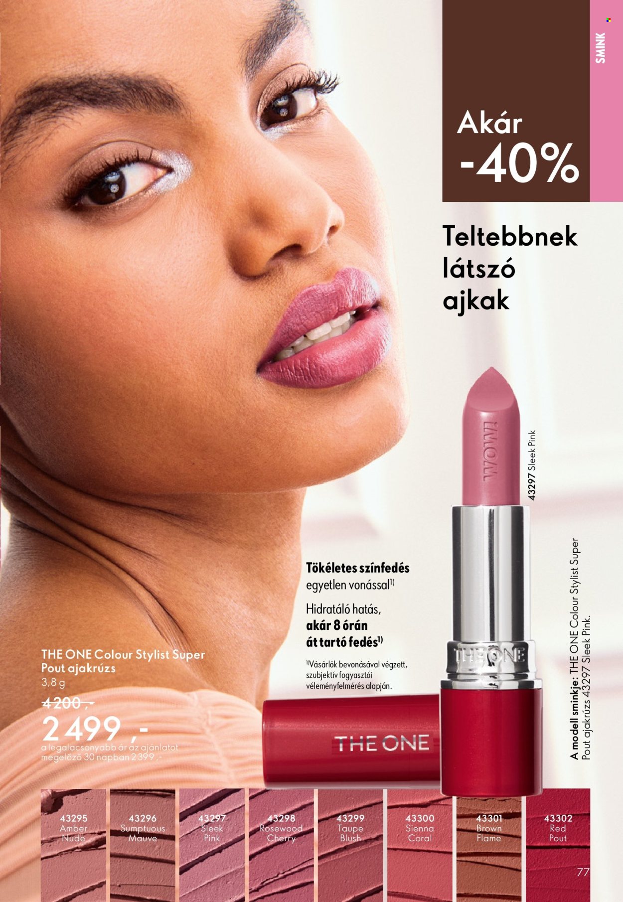 Oriflame akciós újságok - 2026.05.27 - 2026.06.16. Oldal 77