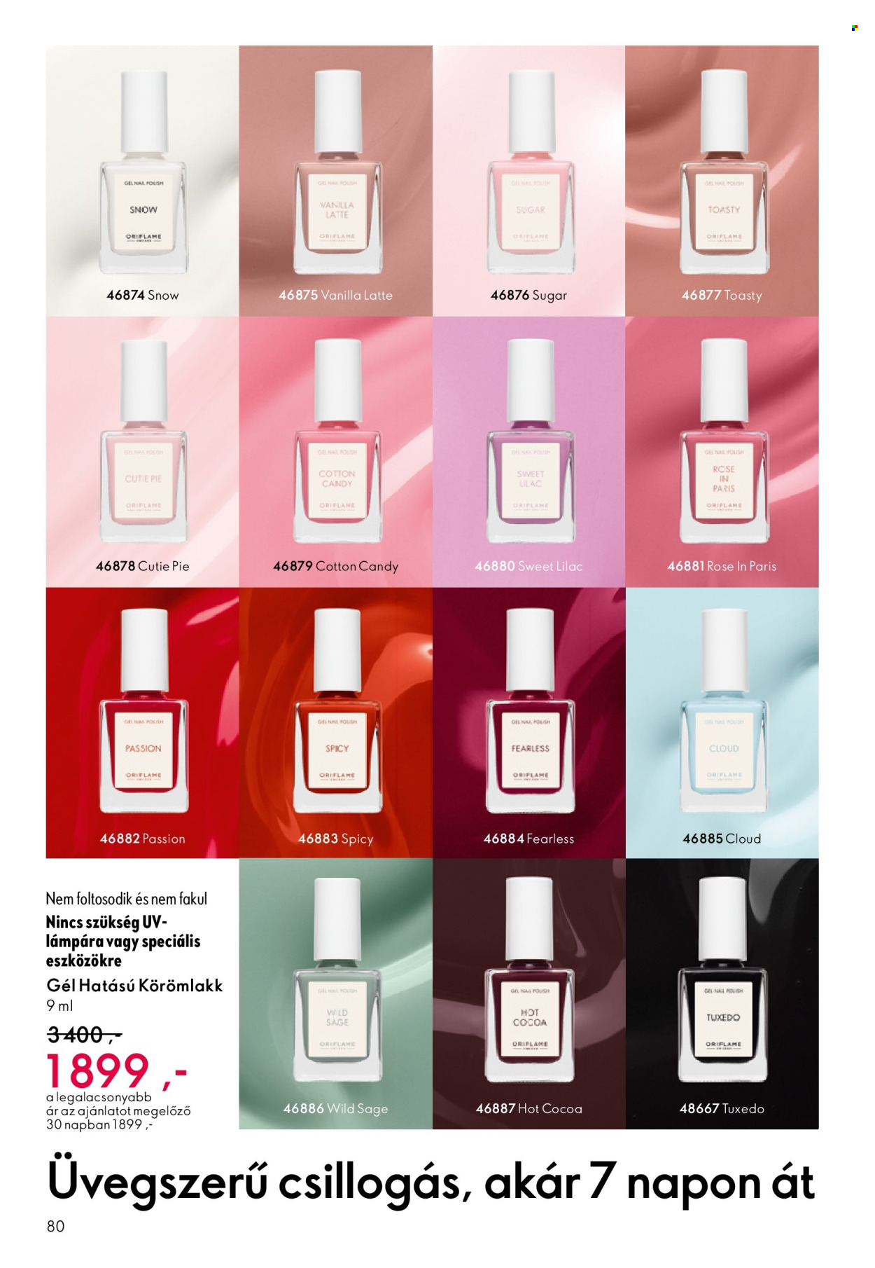 Oriflame akciós újságok - 2026.05.27 - 2026.06.16. Oldal 80