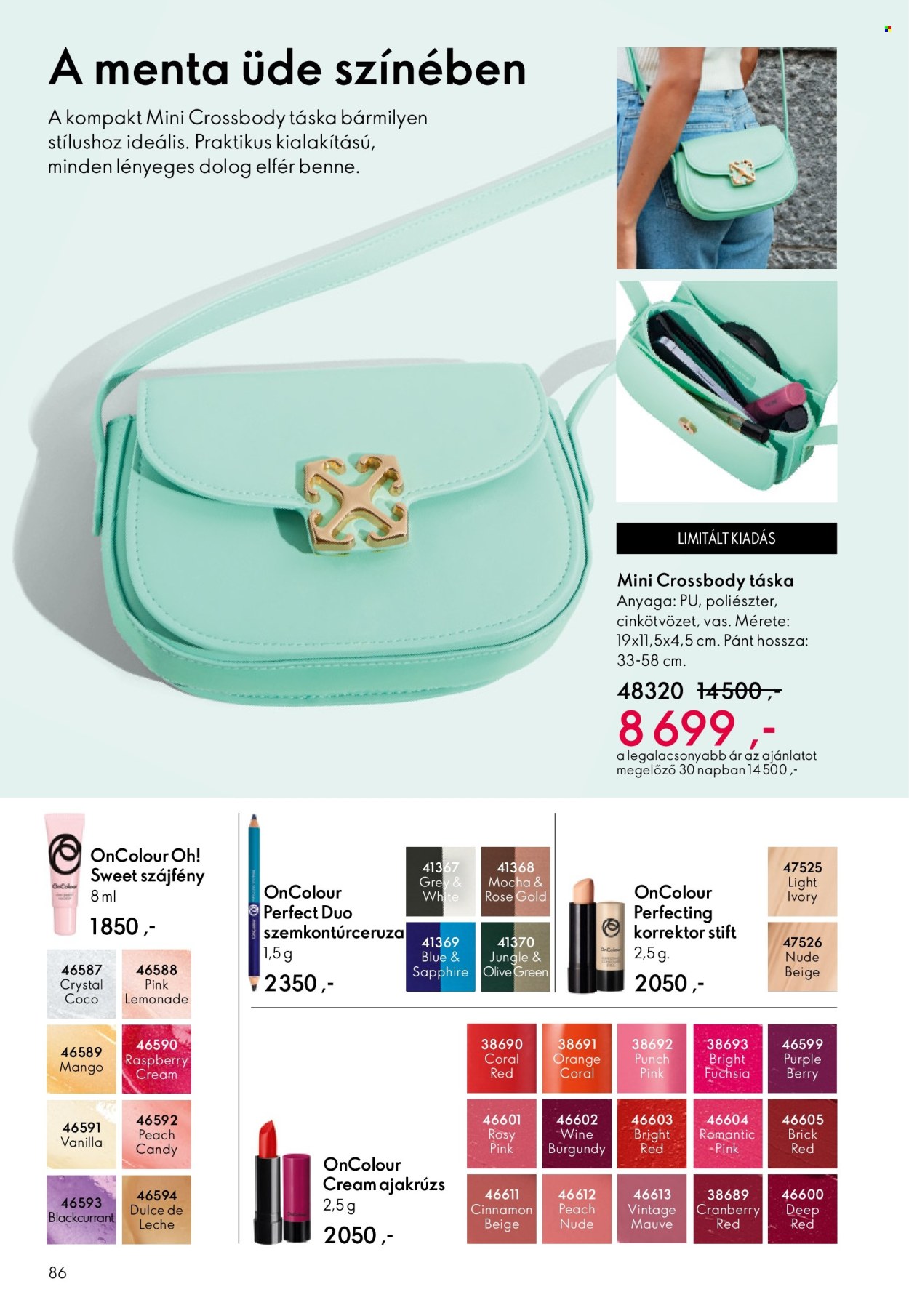 Oriflame akciós újságok - 2026.05.27 - 2026.06.16. Oldal 86