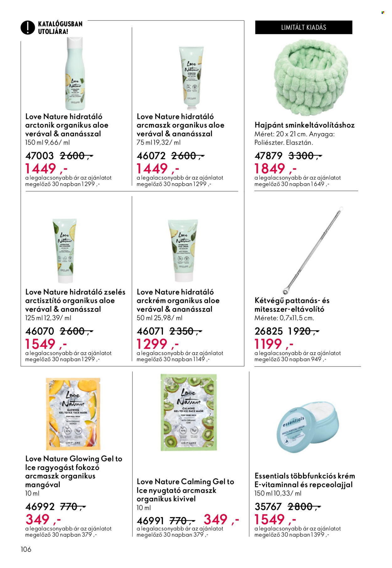 Oriflame akciós újságok - 2026.05.27 - 2026.06.16. Oldal 106